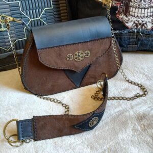 Sac à main marron