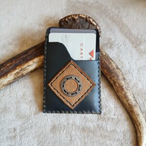 Porte-cartes caramel