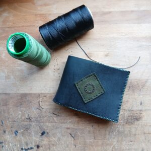 Portefeuille petit kaki