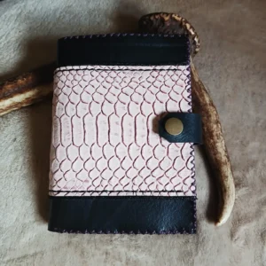 Portefeuille pink snake